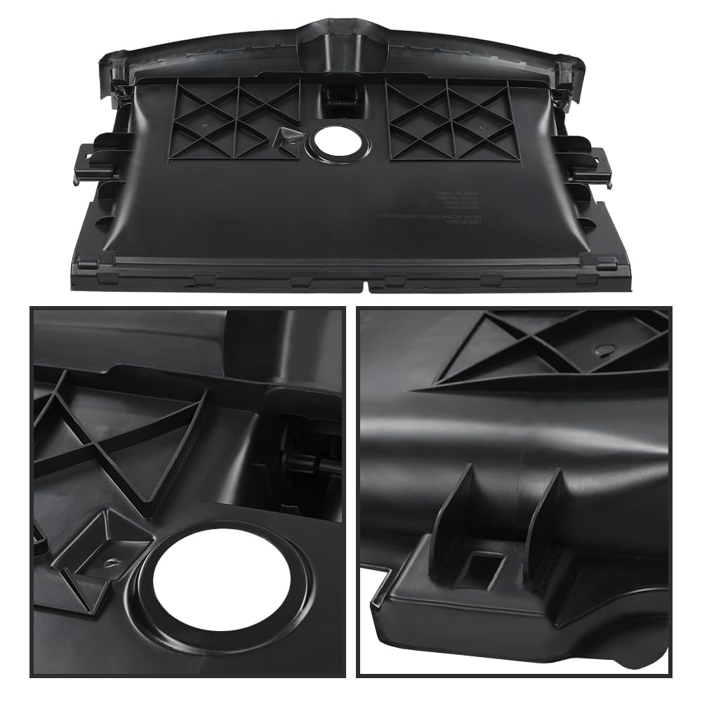 G-PLUS Cooling Radiator Active Grille Shutter Assembly without Controller/Motor/Actuator Compatible with Tesla Model 3 2017 2018 2019 2020 2021 1559787-00-A