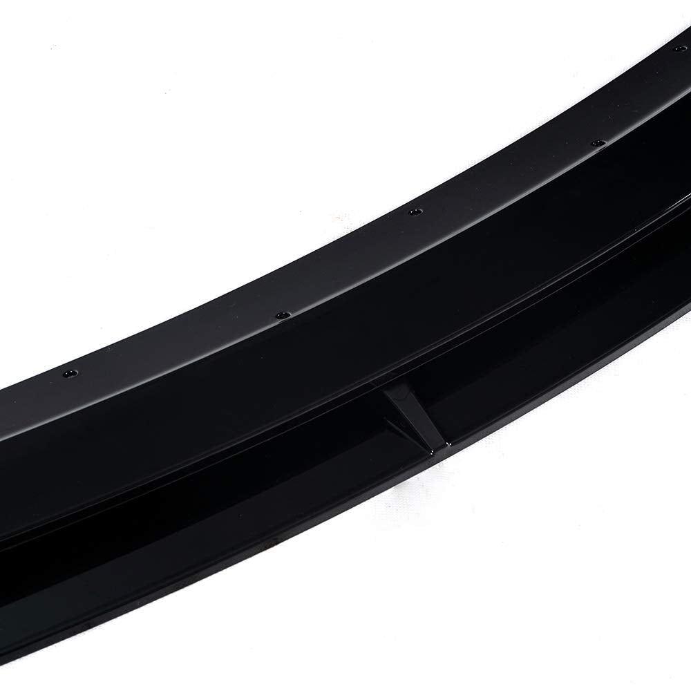 G-PLUS Front Bumper Lip Spoiler Air Chin Body Kit Spiltter Compatible with Dodge Charger 2015-2020 SRT Black