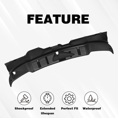 G-PLUS Windshield Wiper Grille Panel Vent Cowl Left and Right Side Compatible with Dodge Ram 1500 2002-2008,Fit Dodge Ram 2500 2003-2009,Fit Dodge Ram 3500 2003-2010