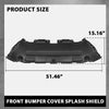 G-PLUS Front Bumper Engine Splash Shield Under Guard Compatible with Benz GLC300 4Matic Base 2016-2022,Fit Benz GLC43 AMG 4Matic 2017-2022 2535240930