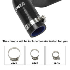 G-PLUS Silicone Radiator Hose Kit for Honda Integra Acura Integra 1994-2001 Black Product Features