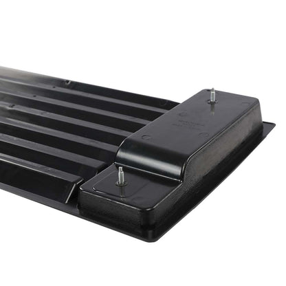 G-PLUS Hood Grille W/Handles Hood Vent Compatible with 2003-2007 Hummer H2 Black New Gm25928163 15063080, 25858920