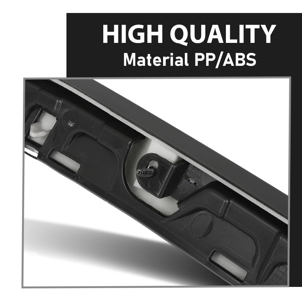 G-PLUS Hood Molding Trim Moulding Compatible with Cadillac Escalade ESV V/V/ESV 2021-2023 84731888, GM1235140 Gloss Black