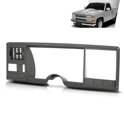 G-PLUS Speedometer Dash Bezel Trim Compatible with Chevy Silverado GMC Sierra Truck 1988-1994 Gray
