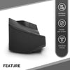G-PLUS Fender Molding Front Lower Passenger Side Compatible with Toyota Highlander 2020-2023 TO1299100, 756010E090C0 Black
