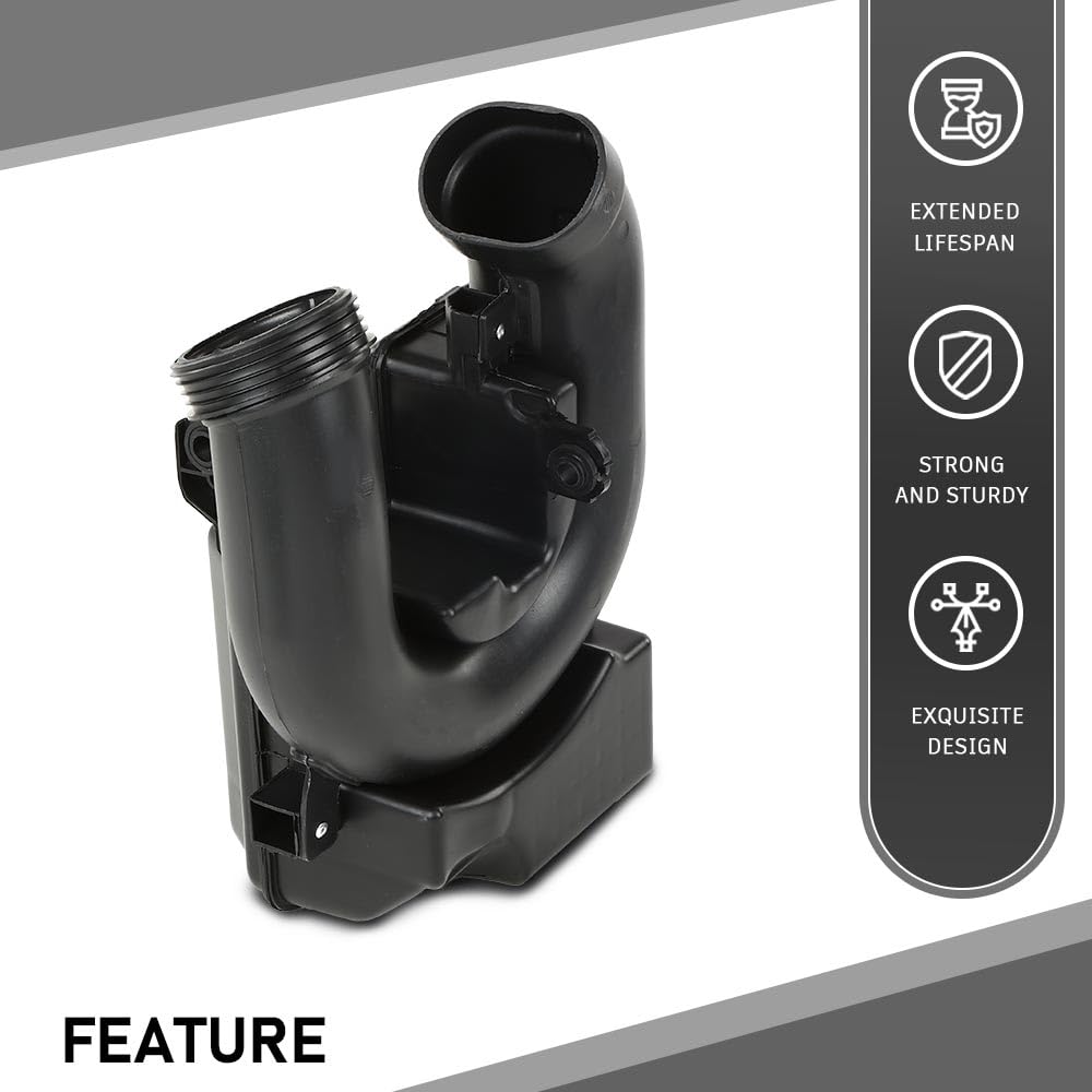 G-PLUS Air Cleaner Intake Resonator Dust Compatible with Hyundai Elantra Sedan NON-Sport 2.0L 2017-2020 Black