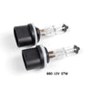 G-PLUS Left Right Clear Lens Front Bumper Driving Fog Lights Lamps + H8 Bulbs Compatible With GMC Sierra 1500 2500HD 3500HD 2007-2013 Pickup