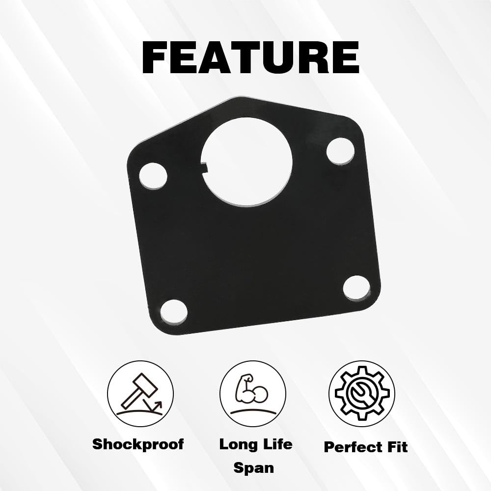 G-PLUS Mount Mounting Plate Anti-Spin Compatible with Chevy C10 Pickup 1967 1968 1969 1970 1971 1972 Mounting Plate for Hydraulic Booster