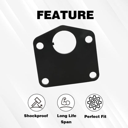 G-PLUS Mount Mounting Plate Anti-Spin Compatible with Chevy C10 Pickup 1967 1968 1969 1970 1971 1972 Mounting Plate for Hydraulic Booster