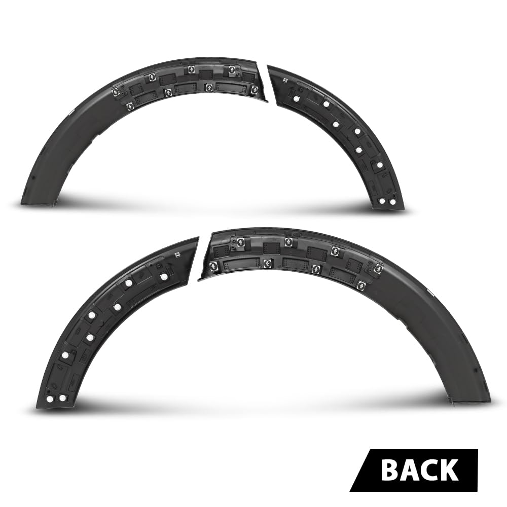 G-PLUS Rear Fender Flares 4 PCS Compatible with Ford Explorer 2020 2021 2022 Wheel Flares Left Driver & Right Passenger Side