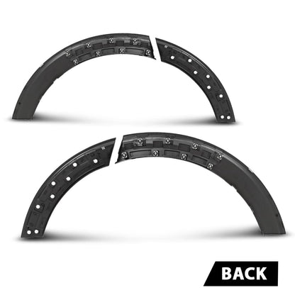G-PLUS Rear Fender Flares 4 PCS Compatible with Ford Explorer 2020 2021 2022 Wheel Flares Left Driver & Right Passenger Side