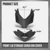 G-PLUS Front Deflector Lid Upper Storage Cargo Bin Cover Compatible with Sea-Doo Spark (2up / 3up) 2014-2022 Fit Sea-Doo Spark TRIXX (3up) 2019-2022 295100865, 295100553 Black