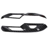 G-PLUS Carbon Fiber Door Lock Switch Button Panel Cover Trims Compatible with Chevy Corvette C8 2020 2021 2022 2023
