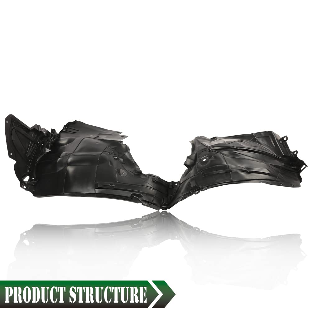 G-PLUS Front Left Driver Side Fender Liner Compatible with 2013-2016 Sentra FE+S 2013-2019 Sentra S SL SR SV Left Front Splash Shield Fender Liner NI1248133 638413SH0A