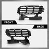 G-PLUS Front Bumper Grille Compatible with Range Rover 2013 2014 2015 2016 2017 Black Grill Insert LR046709