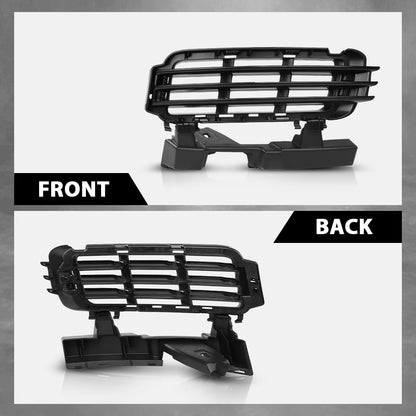 G-PLUS Front Bumper Grille Compatible with Range Rover 2013 2014 2015 2016 2017 Black Grill Insert LR046709