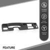 G-PLUS Dash Board Bezel Radio Cluster Trim Panel W/o Hole, Compatible with Ford F250 F350 Super Duty 1999-2004, Dark Gray