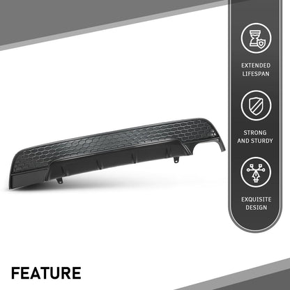 G-PLUS Rear Bumper Valance Cover Compatible with Toyota Corolla SE XSE 2020-2022 5216902071, 5216902070,52453-02900 Black