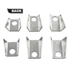G-PLUS Frame to Body Mount Brackets Compatible with 1997-2006 Jeep Wrangler TJ Frame Rust Repair