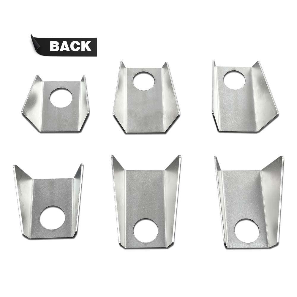 G-PLUS Frame to Body Mount Brackets Compatible with 1997-2006 Jeep Wrangler TJ Frame Rust Repair