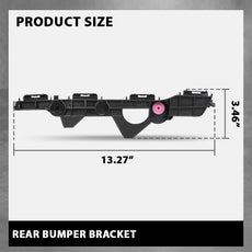 G-PLUS Bumper Brackets Pair for Toyota RAV4 2016-2018 Close-up View
