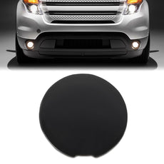 G-PLUS Tow Hook Cover Cap for Ford Explorer 2011-2015 Front Bumper Black