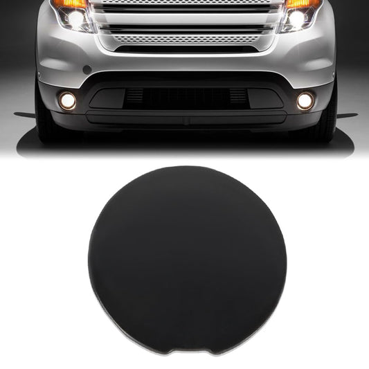 G-PLUS Front Bumper Tow Hook Cover Cap Compatible with Ford Explorer 2011-2015 Replacement BB5Z-17A900-APTM Black Bumper Impact Joint Cover Cap