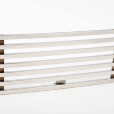 G-PLUS Grille Insert Front Bumper for Nissan Frontier 2009-2021 Chrome Billet Product Image