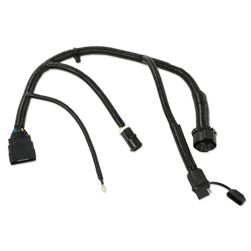 G-PLUS 7 Pin Trailer Tow Harness Compatible with Ford F150 2005-2008/ Compatible with Lincoln Mark LT 2006-2008 5L3Z13A576BA Tow Hitch Wiring Harness Connector