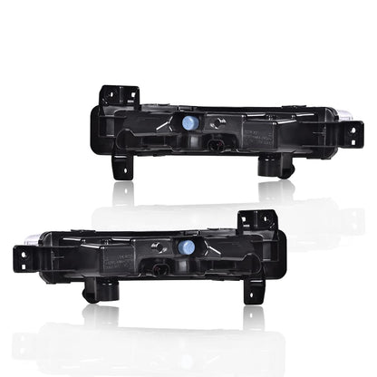 G-PLUS 2X LED DRL Daytime Running Fog Lights Compatible with 2016 2017 2018 2019 2020 BMW 5 Series G30 G31 G38 520 530 540 63177349132 63177349131 neblineros para autos delantero faros antiniebla