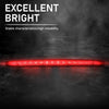 G-PLUS 3rd Third Brake Light Compatible with Benz X164 W251 V251 GL/R Class 2005-2012, High Mount Cargo Lamp, Red Lens, A2518201156, 2518201156