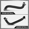 G-PLUS PCV Hose Blow By Hose w/Clamps Compatible with Nissan Altima 2.5L Engine 2007-2012 11823-JA00A, 11823JA00A Black Rubber