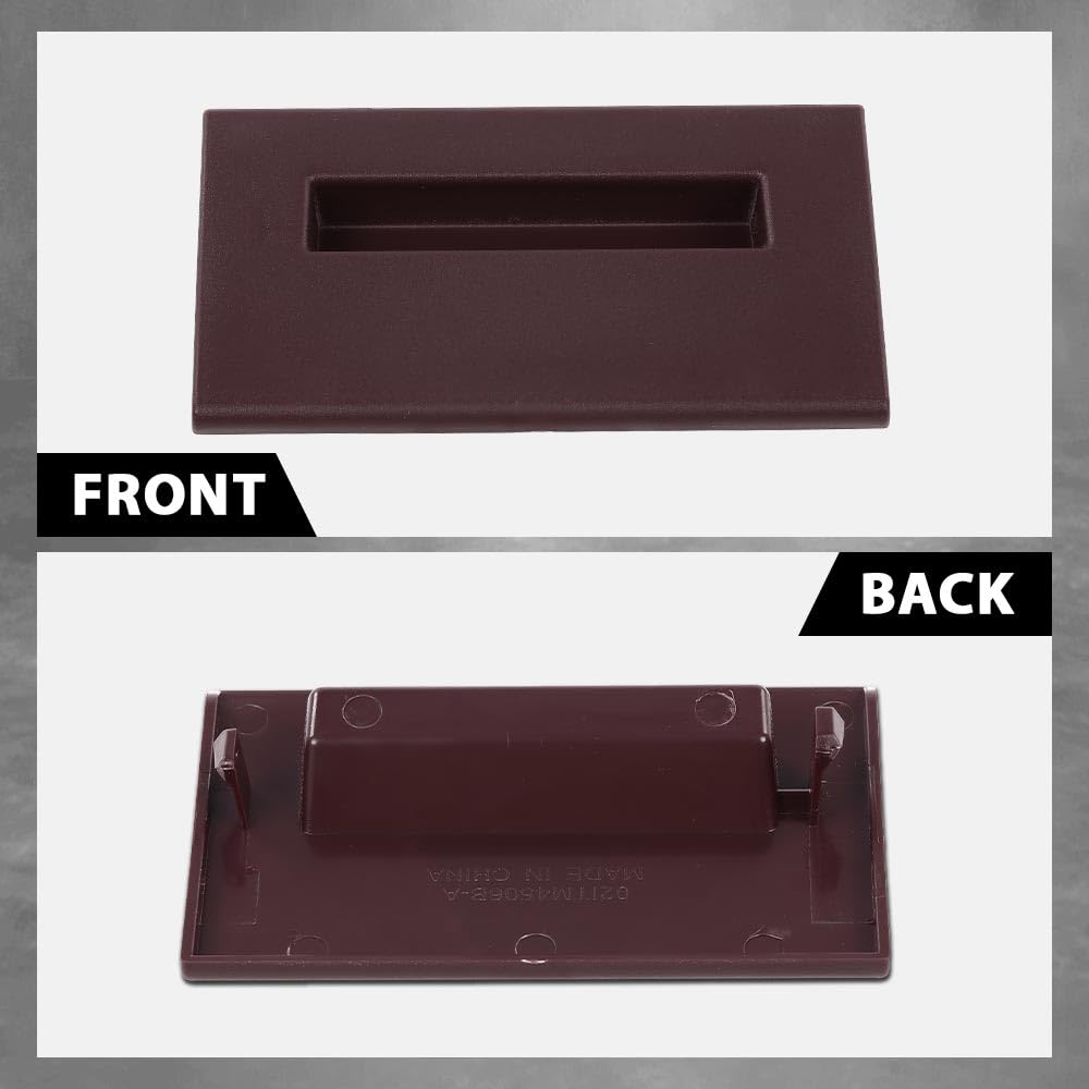 G-PLUS Dash Fuse Panel Cover Compatible with Chevy & GMC Truck 1988-1994/Fit Chevy Blazer GMC Yukon 1992-1994/Fit GMC Yukon Suburban 1992-1994 Red