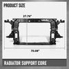 G-PLUS Radiator Support Core Compatible with Hyundai Palisade 2020-2022 64101S8000, HY1225214 Black