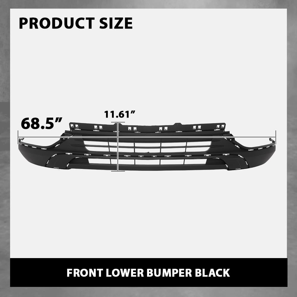 G-PLUS Front Lower Bumper Grill Compatible with Buick Encore GX 2020 2021 2022 2023, 42592136, Black