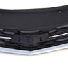G-PLUS Honeycomb Grille Mesh Assembly Black Covers Automotive Car Front Bumper Upper Grille Compatible with Chevr Cruze 2016-2017