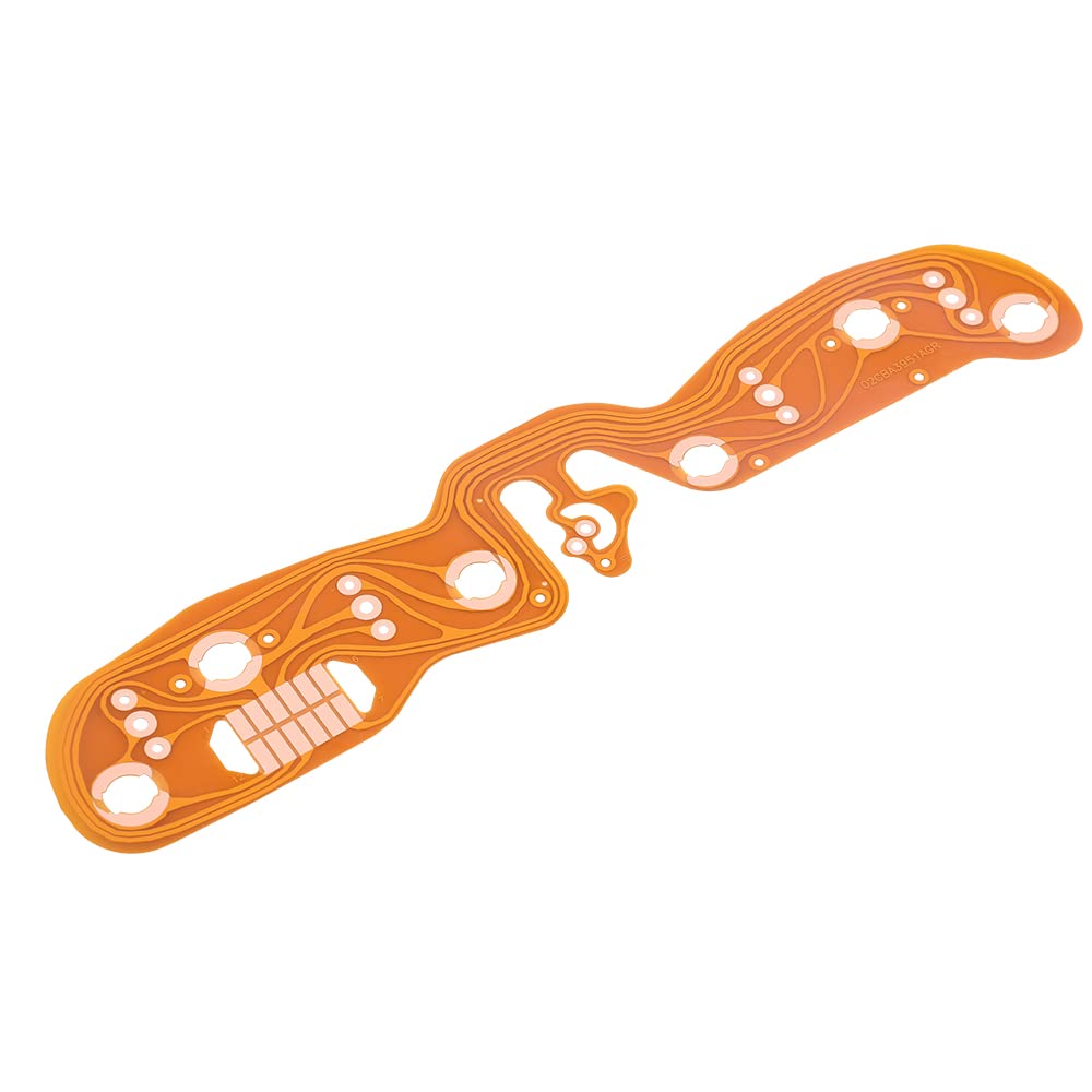 G-PLUS Orange Factory Style Electronic Component Gauges Printed Circuit Board Compatible with 1987 1988 1989 1990 1991 Jeep Wrangler