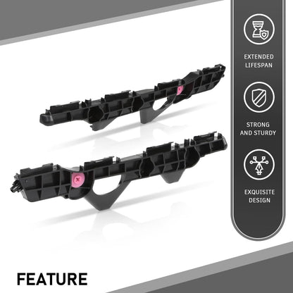 G-PLUS Bumper Bracket Driver and Passenger Side Compatible with Toyota RAV4 2016-2018 521550R050, 521560R050