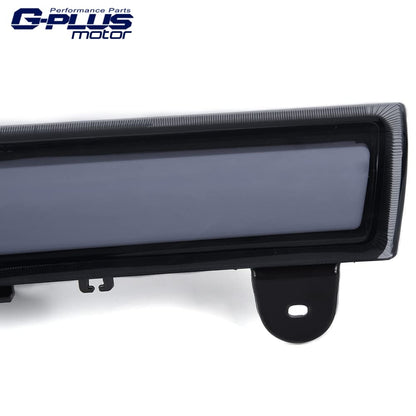 G-PLUS LED Third Brake Cargo Light Compatible With 2000-06 Chevy Suburban Tahoe GMC Yukon(ONLY For Liftgate Rear Doors),3RD Stop Tail Lamps (LED Strip Chrome Housing Smoky Lens)