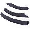 G-PLUS Front Lip Splitter Kit Compatible with 2013-14 Ford Mustang(Not Fit GT500 & Shelby), Car Carbon Lip Splitter Chin Spoiler Body Kit,Black