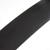 Universal Fit CS Style PP Front Bumper Add on Lip Flat Splitter Plate Under Panel Unpainted Black Spoiler Splitter Valance Chin Bodykit - 67" L x 22" D