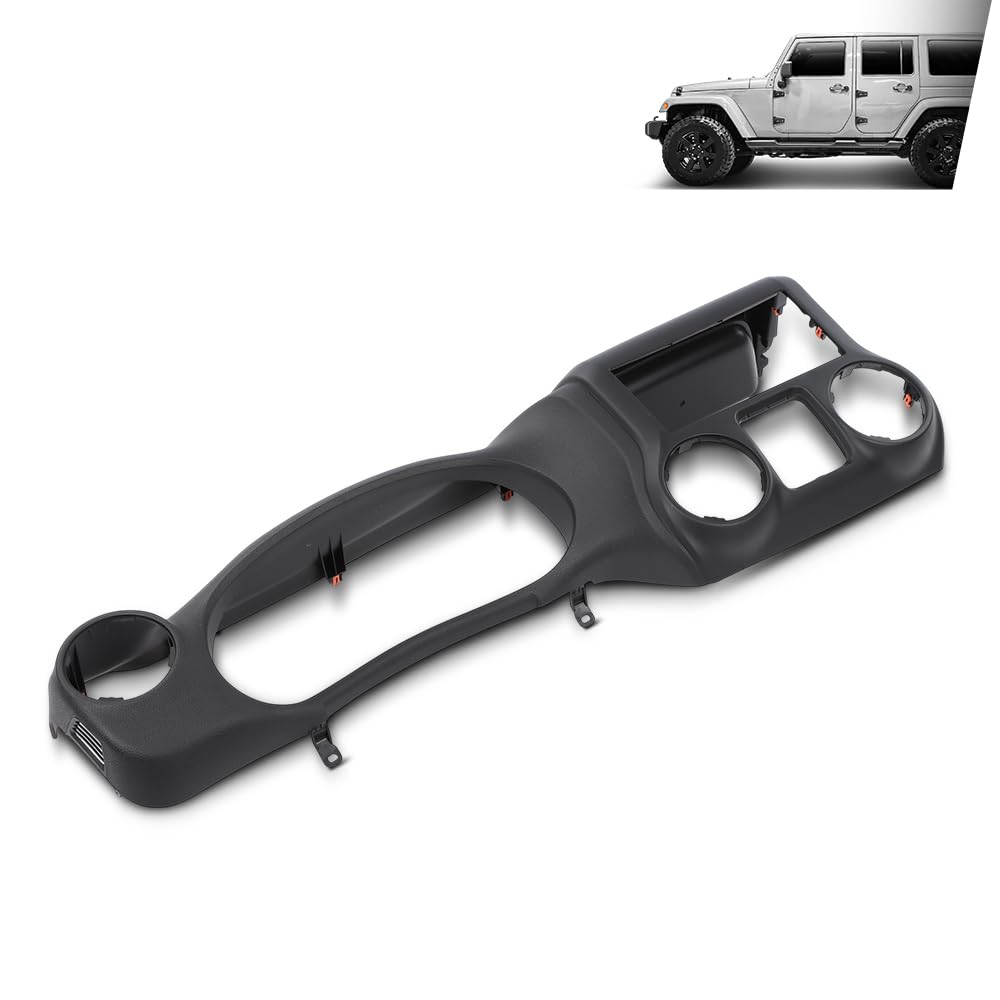 G-PLUS Dash Instrument Cluster Trim Panel Bezel Compatible With Jeep Wrangler 2011-2014