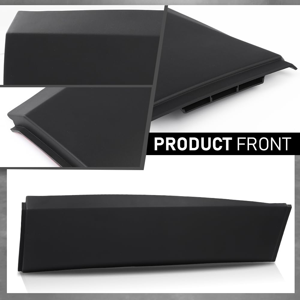 G-PLUS Rear Door Molding Driver Left Side Compatible with Jeep Cherokee 2014-2022 Textured Black CH1504110, 191275369548