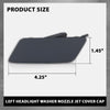 G-PLUS Headlight Nozzle Washer Cover Cap Left Side Compatible with Discovery Sport 2015-2019