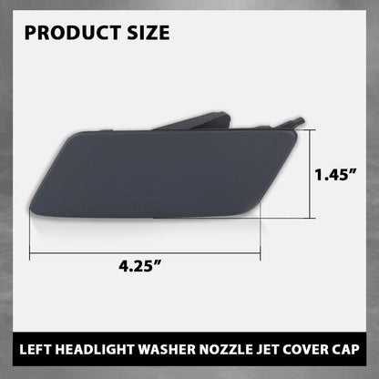 G-PLUS Headlight Nozzle Washer Cover Cap Left Side Compatible with Discovery Sport 2015-2019