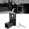 G-PLUS 2" Feet Steel Receiver Hitch with Hitch Pin Compatible with Hmmwv Humvee Military Black Powder Coated