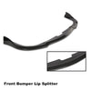 G-PLUS Front Bumper Lip Spoiler Splitter Compatible with 2006-2007 Subaru Impreza WRX STI All Models CS2 Style PP Black Unpainted Front Bumper Lip Dam Chin Splitter Protector