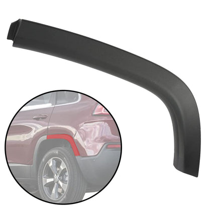 G-PLUS Rear Left Fender Flare Compatible with Jeep Compass 2017-2022 Wheel Cover Protector Wheel Opening Molding Arch Trim UP10RXFAB Black