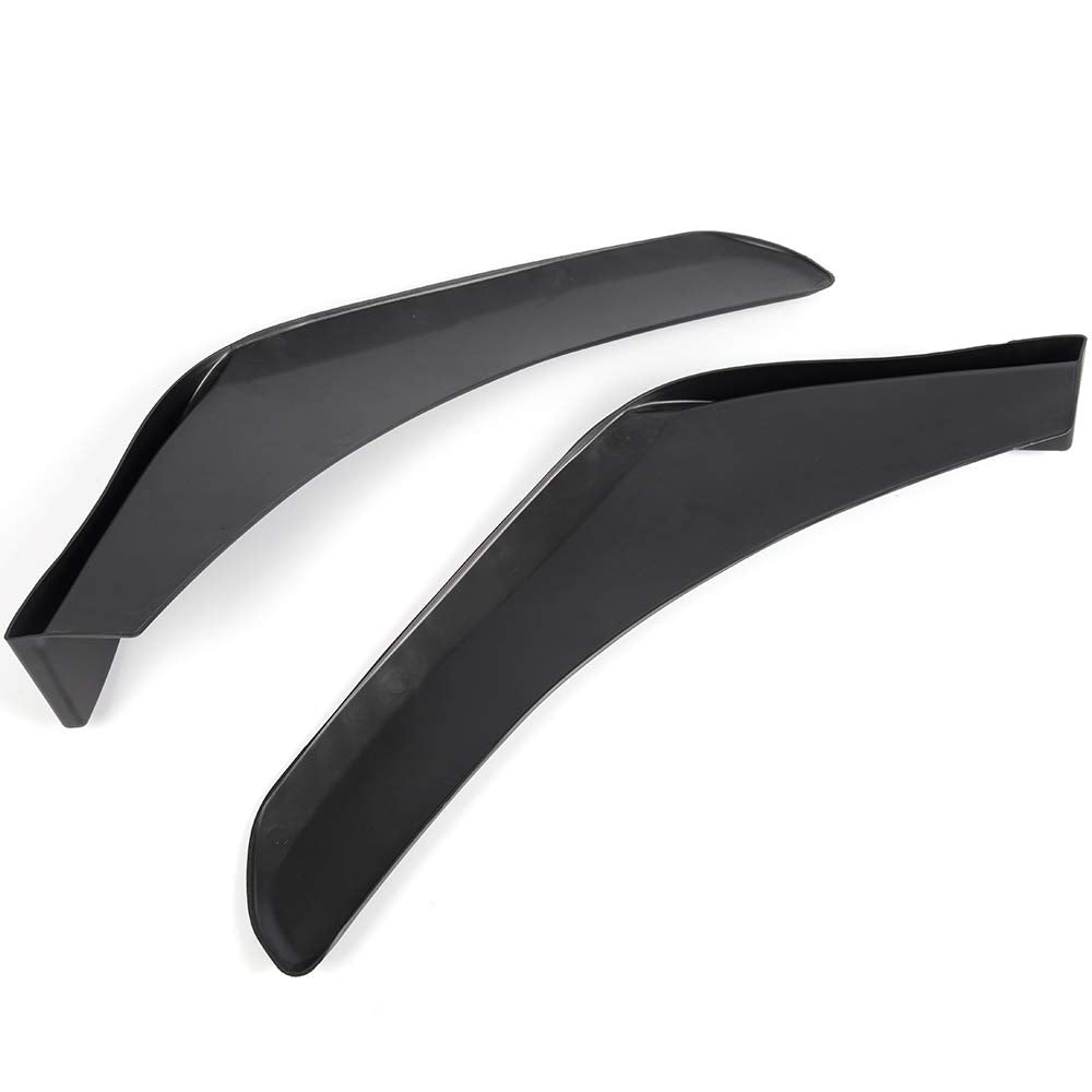 G-PLUS Replacement for Universal Front Bumper Lip Splitter Diffuser Spoiler Canard Deflector Polypropylene 2PC