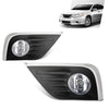 G-PLUS Front Bumper Fog Lights Lamps Assembly L+R & Wiring Harness Compatible with Nissan Altima 4-Door 2016-2018 261558990A